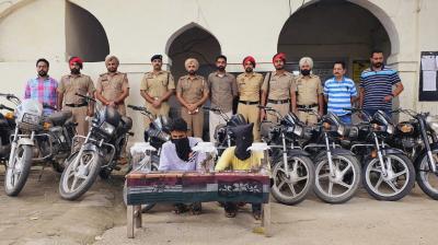 ਪੁਲਿਸ ਵਲੋਂ ਕਾਬੂ ਕੀਤੇ ਮੁਲਜ਼ਮ 