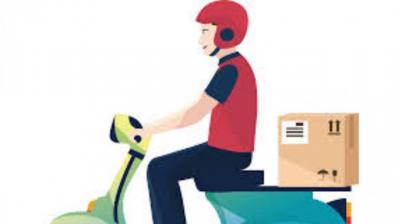 38.40 lakh rupees looted from a delivery boy in Dasuha