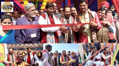 First hunar haat of ranchi begins at harmu ground