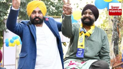 CM Bhagwant Mann campaigned for the third consecutive day for the Delhi Assembly elections.