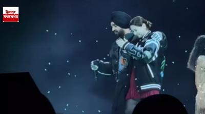  ਦਿਲਜੀਤ ਦੋਸਾਂਝ ਦੇ ਲੰਡਨ ਦੇ ਸ਼ੋਅ 'ਚ ਪਹੁੰਚੀ ਪਾਕਿਸਤਾਨੀ ਅਦਾਕਾਰ ਹਾਨੀਆ ਆਮਿਰ 