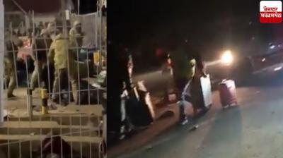 Russia-Ukraine War: Indian students being beaten, being lathicharged