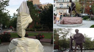 Mahatma Gandhi statue