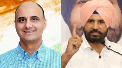 Sandeep Jakhar and Raja Warring