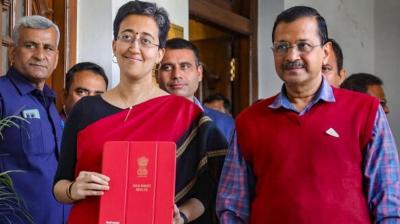 The Delhi government presented a budget of Rs 76,000 crore