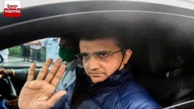 Sourav Ganguly Car Accident News