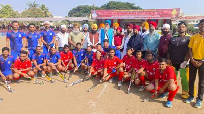 Kultar Singh Sandhwan calls upon the sportsmen to work hard with determination to make the future of the country bright in the field of sports