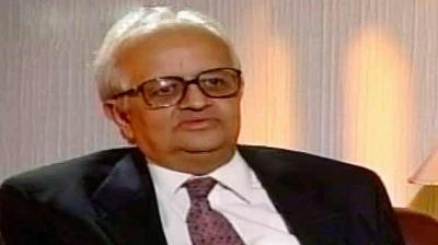 Former RBI governor Bimal Jalan