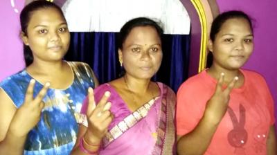 Mother and Daughters 