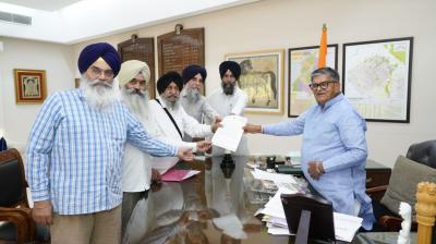 Panthic representatives submitted a memorandum to the Governor of Punjab regarding the release of Amritpal and human rights