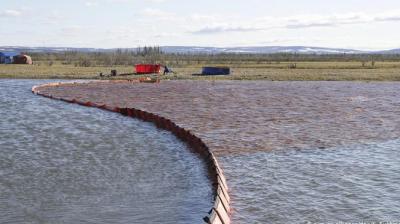 Siberia diesel spill from power plant 
