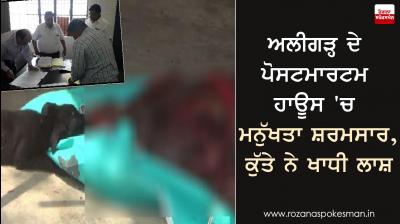 dog bite dead body aligarh post mortem house