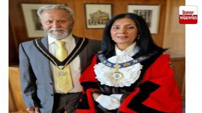 Mahinder Kaur Brar of village Akhara in Jagraon becomes mayor in England