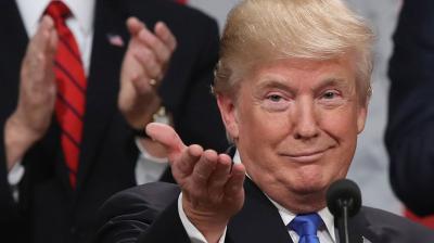 US President Donald J Trump