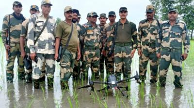 Drone shot down by BSF along Pakistan border 