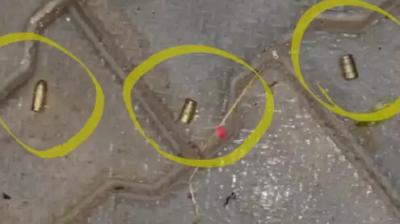 Shots fired outside the house over money transactions