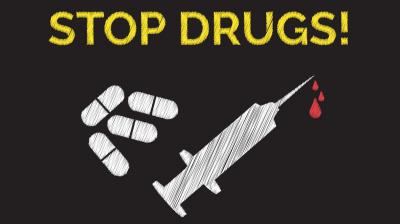 "Stop drugs, save people's sons"