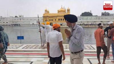 Former minister Surjit Singh Rakhra gave an explanation at Sri Akal Takht Sahib