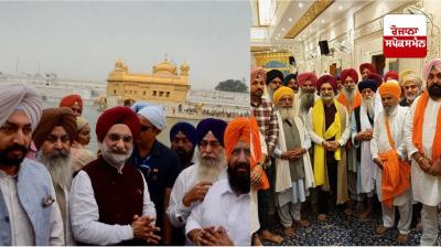 Delhi Lieutenant Governor Taranjit Singh Sandhu pays obeisance at Sri Darbar Sahib