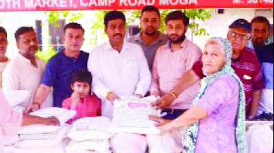 Grocery Distribution By Youth Welfare Club