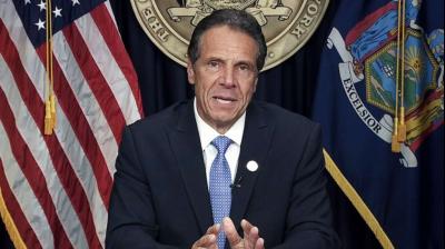 US New York Governor Andrew Cuomo resigns