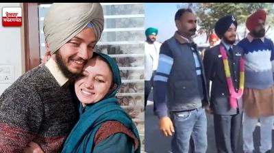 Mansa's youth became a flying officer in Indian Air Force