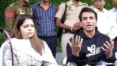 Actor Sonu Sood announces his sister’s political entry 