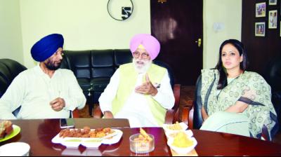 Rana Gurjeet Singh at Head Office of Rozana Spokesman