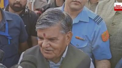 Jalandhar: Governor Gulab Chand Kataria reaches Devi Talab temple, Kar Sewa for cleaning the tank begins