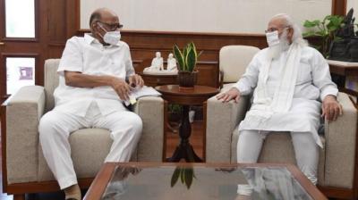 Sharad Pawar meets PM Modi