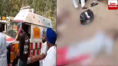 Baloro fell into the canal in Samrala News