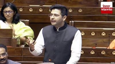 MP Raghav Chadha raised the issue of copyright.