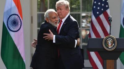 Donald Trump and Narendra Modi