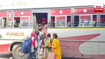 Bus employees strike: Government buses hit by traffic jam on Raksha Bandhan festival