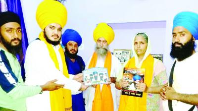 Shaheed Bhai Gurmeet Singh's family