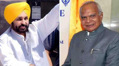 CM Bhagwant Mann reply to Governor