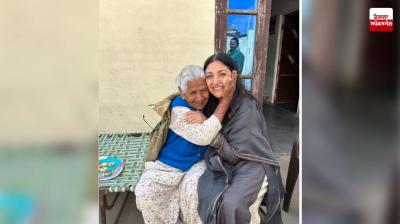 Actress Deepti Naval finally meets an old relative she'd been searching for
