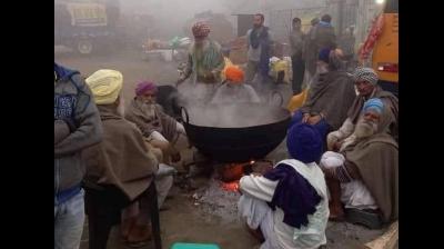 Farmer Protest in Winter