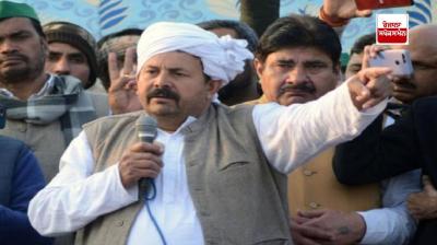  ਭਾਰਤੀ ਕਿਸਾਨ ਯੂਨੀਅਨ (ਬੀ.ਕੇ.ਯੂ.) ਟਿਕੈਤ ਧੜੇ ਦੇ ਕੌਮੀ ਪ੍ਰਧਾਨ ਨਰੇਸ਼ ਟਿਕੈਤ