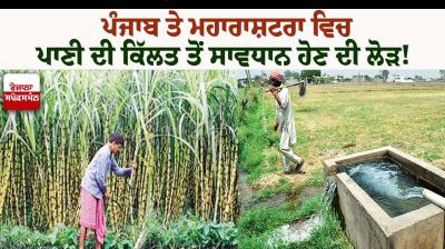 Need to be careful of water shortage in Punjab and Maharashtra!