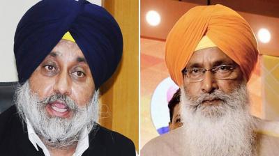 Sukhbir Badal and Sukhdev Dhindsa