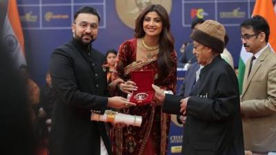 Shilpa Shetty awarded Champion of Change Award