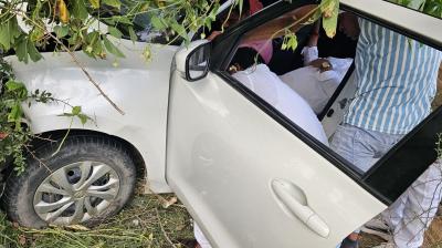 Haryana BJP MP Subhash Barala met with an accident, admitted to hospital