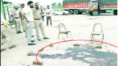 Police At Crime Scene