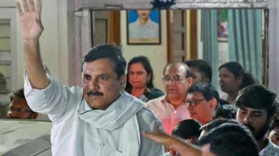 Delhi excise scam case: AAP MP Sanjay Singh seeks interim bail to attend Parliament session