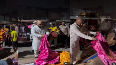  Punjabi singer B Praak celebrated Diwali by serving the poor
