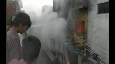 Ludhiana factory in fire