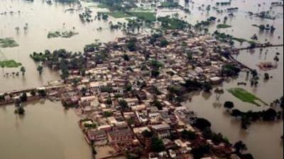 Flooding in villages near Sri Anandpur Sahib