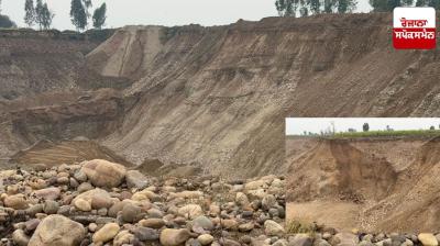 Illegal mining is rampant in the villages of Hajipur block under Mukerian in Hoshiarpur district.