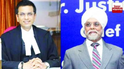 Former Chief Justice Khehar and Chandrachud appear before parliamentary committee